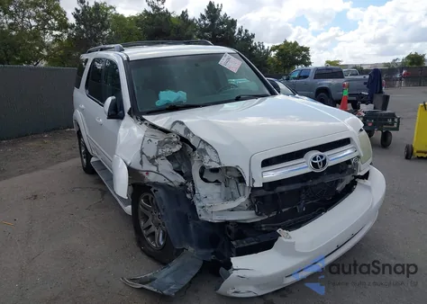 2005 Toyota Sequoia Sr5 V8 из США, поврежденный, VIN 5TDZT34A65S262595